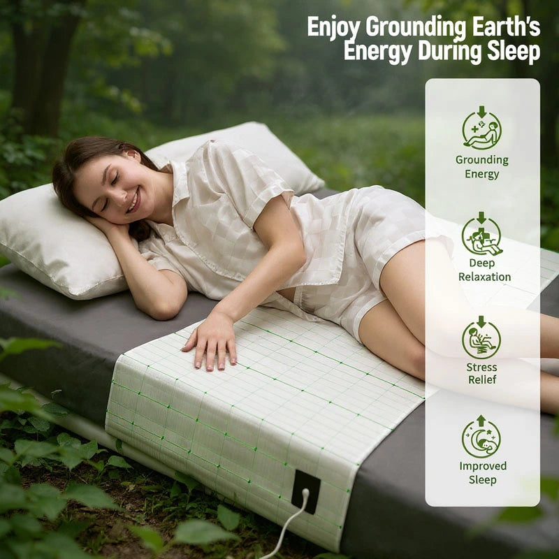 Earthedin™ Grounding Bedsheet